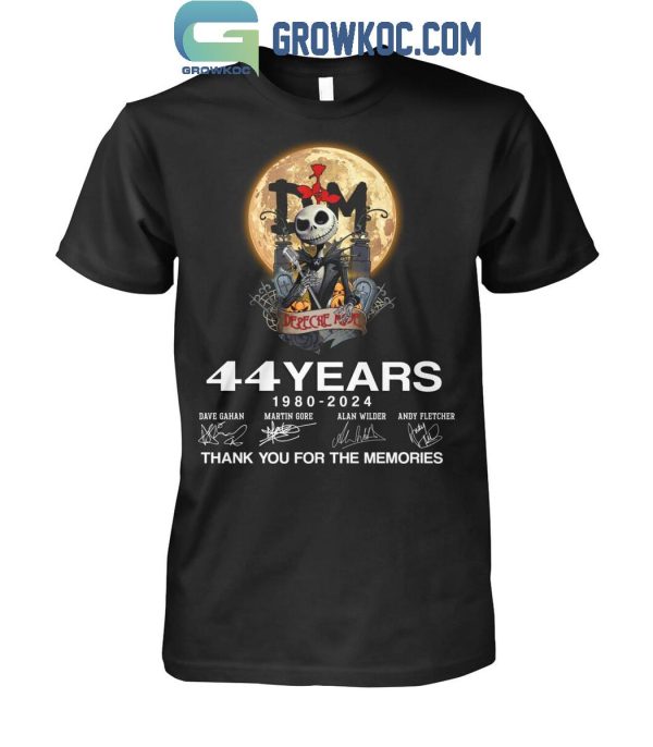 Depeche Mode The Nightmare Before Christmas 44 Years Of Memories T-Shirt