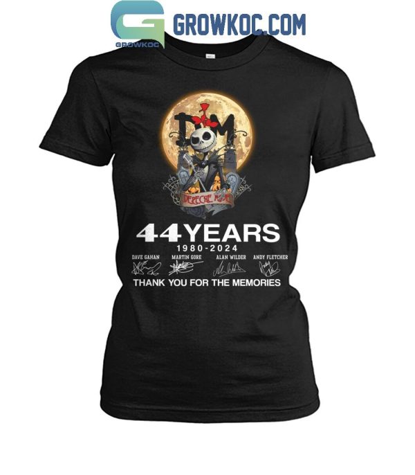 Depeche Mode The Nightmare Before Christmas 44 Years Of Memories T-Shirt