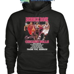 Derrick Rose Chicago Bulls NBA Most Valuable Player 2011 Thank You T-Shirt