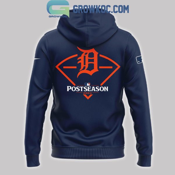 Detroit Tigers 2024 Baseball Team October Ready Postseason Hoodie T-Shirt