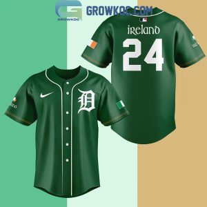 Detroit Tigers 2024 Irish Heritage Baseball Jersey