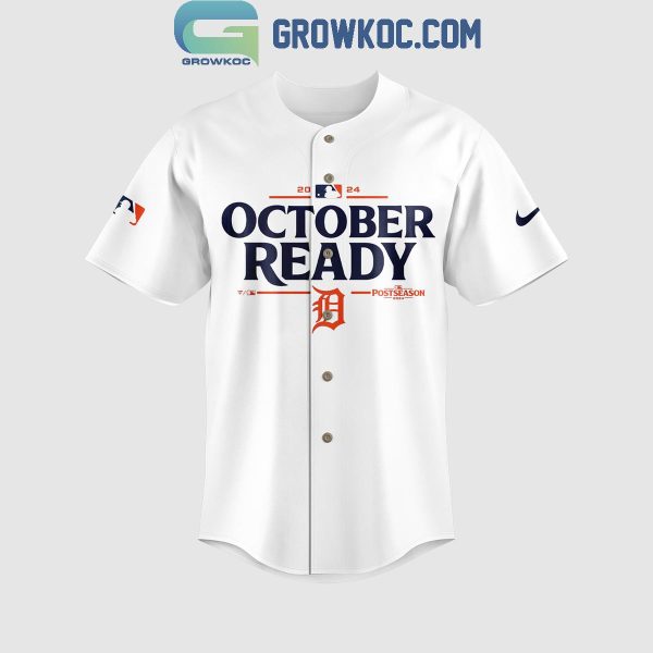 Detroit Tigers Postseason 2024 October Ready Fan Baseball Jersey