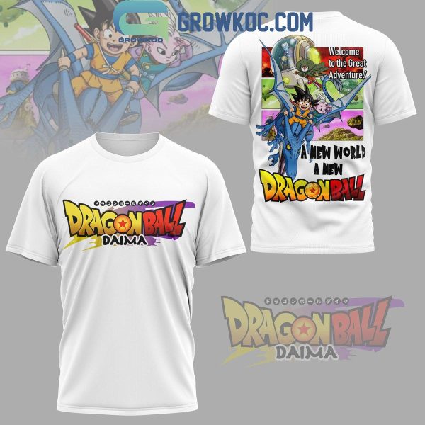 Dragon Ball Welcome To The Great Adventure 2024 Hoodie T-Shirt