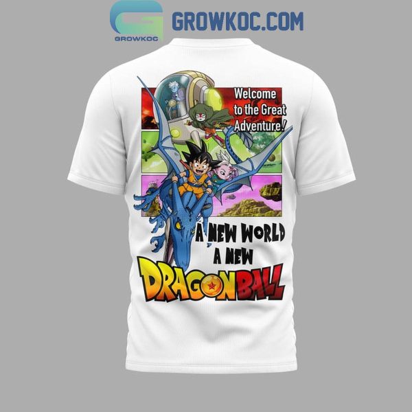 Dragon Ball Welcome To The Great Adventure 2024 Hoodie T-Shirt