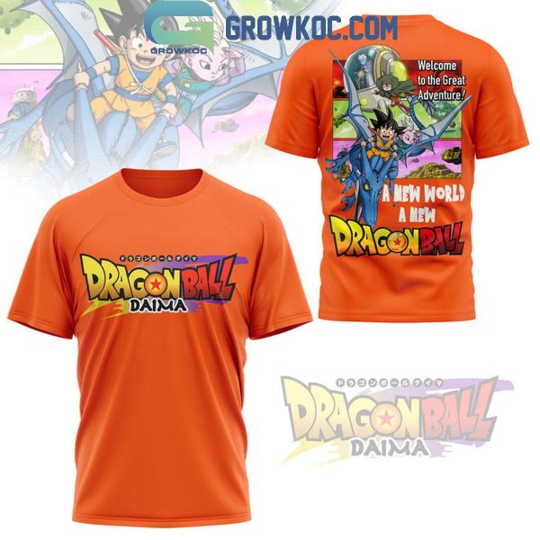 Dragon Ball Welcome To The Great Adventure 2024 Hoodie T-Shirt