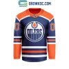 Edmonton Oilers Be The Fighter 2024 Home Personalized Hockey Jersey