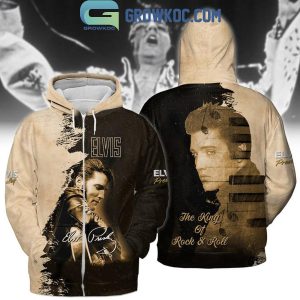 Elvis Presley King Of Rock And Roll Golden Era Hoodie T-Shirt