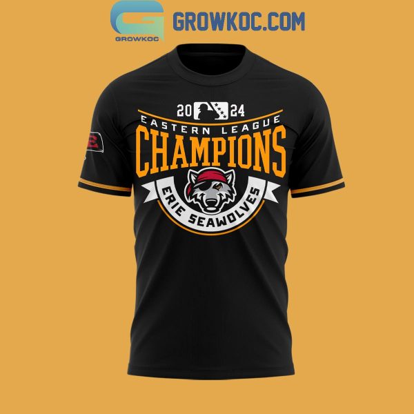 Erie SeaWolves 2024 Eastern League Champions Hoodie T-Shirt