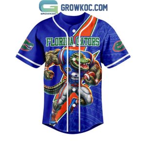 Florida Gators Die Hard Fan Forever Personalized Baseball Jersey