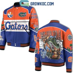 Florida Gators Football 2024 Chomp Chomp Baseball Jacket