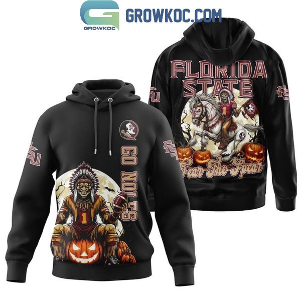 Florida State Seminoles Spooky Fear The Spear Go Noles Hoodie T-Shirt