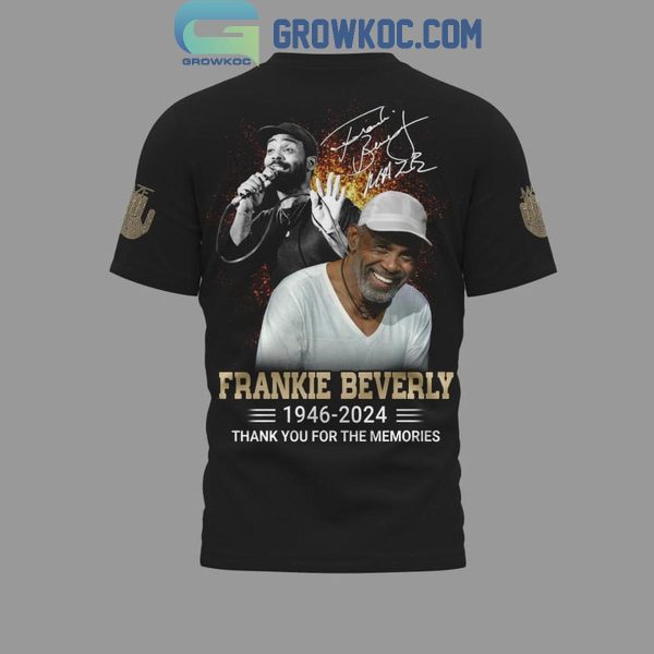 Frankie Beverly 1946-2024 Golden Time Of Day Thank You Hoodie T-Shirt