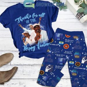 Frankie Beverly Thank For All Of The Happy Feelings Fleece Pajamas Set