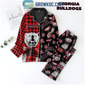 Georgia Bulldogs 2024 Go Dawgs Love Polyester Pajamas Set