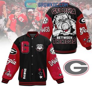 Georgia Bulldogs Go Dawgs Victory Baseball Jacket