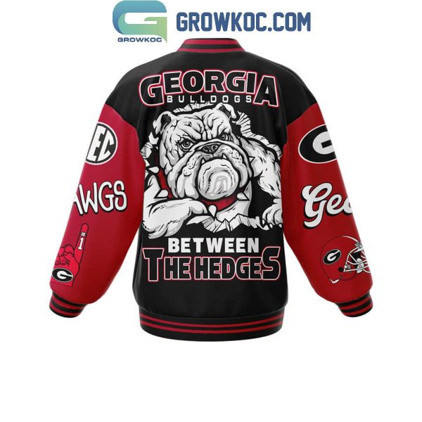 Georgia Bulldogs Go Dawgs Victory Baseball Jacket