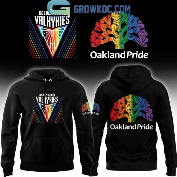 Golden State Valkyries Black Edition Oakland Pride Hoodie T-Shirt