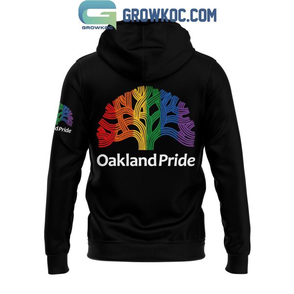 Golden State Valkyries Black Edition Oakland Pride Hoodie T-Shirt