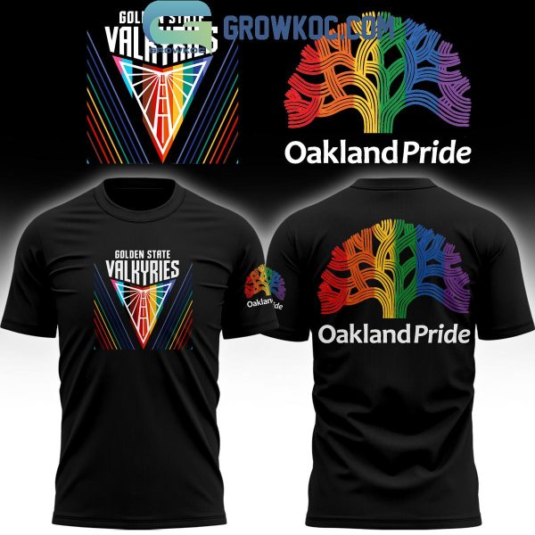 Golden State Valkyries Black Edition Oakland Pride Hoodie T-Shirt