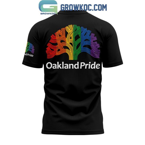 Golden State Valkyries Black Edition Oakland Pride Hoodie T-Shirt