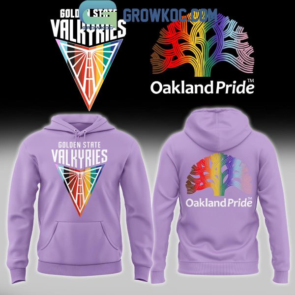 Golden State Valkyries Oakland Pride Purple Design Hoodie T-Shirt