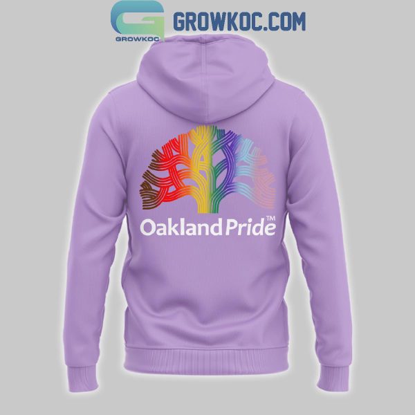 Golden State Valkyries Oakland Pride Purple Design Hoodie T-Shirt