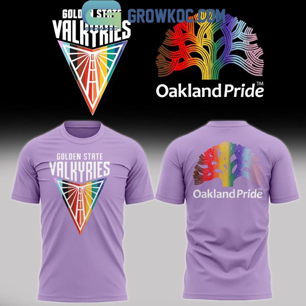 Golden State Valkyries Oakland Pride Purple Design Hoodie T-Shirt