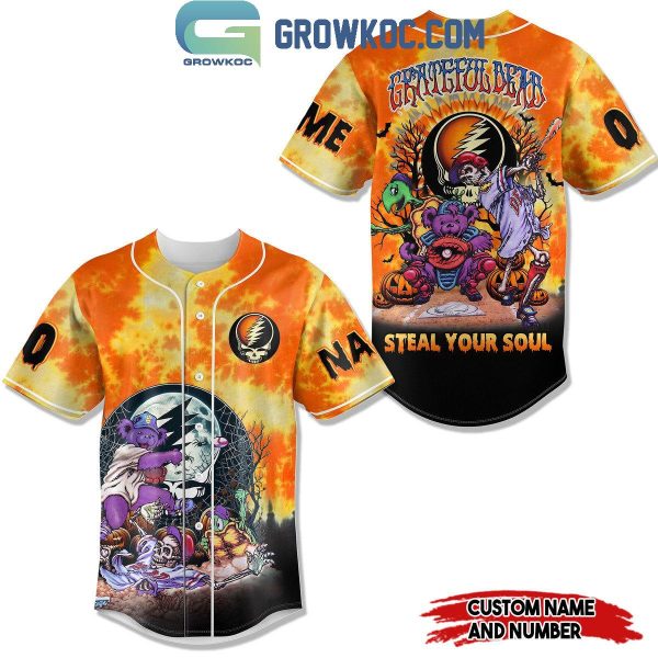 Grateful Dead I Will Steal Your Soul Personalized Baseball Jersey