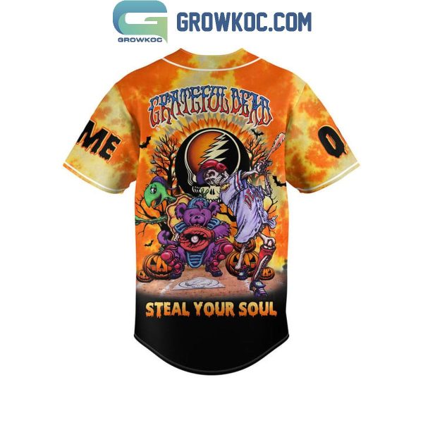 Grateful Dead I Will Steal Your Soul Personalized Baseball Jersey