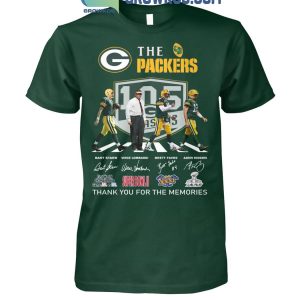 Green Bay Packers 105 Years Of The Memories And Victory T-Shirt