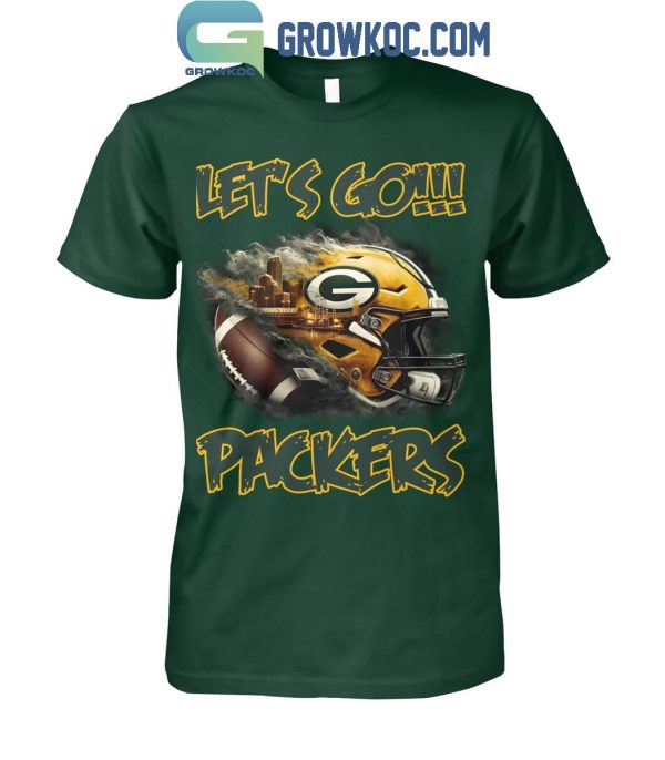 Green Bay Packers Football Match Let’s Go Packers T-Shirt