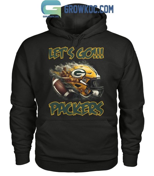 Green Bay Packers Football Match Let’s Go Packers T-Shirt