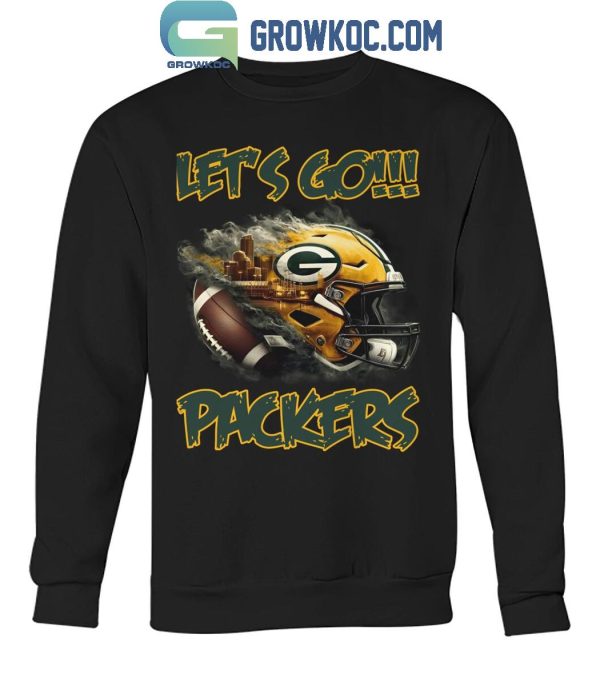 Green Bay Packers Football Match Let’s Go Packers T-Shirt