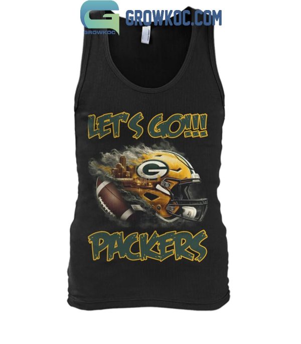 Green Bay Packers Football Match Let’s Go Packers T-Shirt