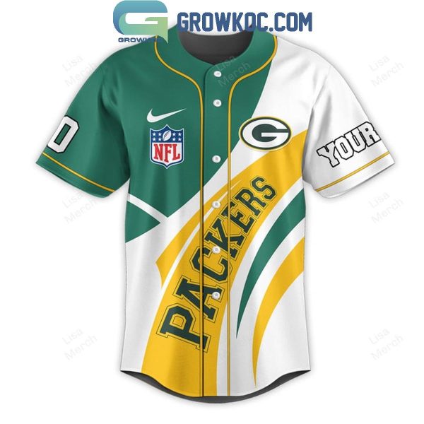 Green Bay Packers Go Packers Go Halloween 2024 Personalized Baseball Jersey