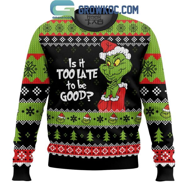 Grinch Stealing The Christmas Ugly Sweater