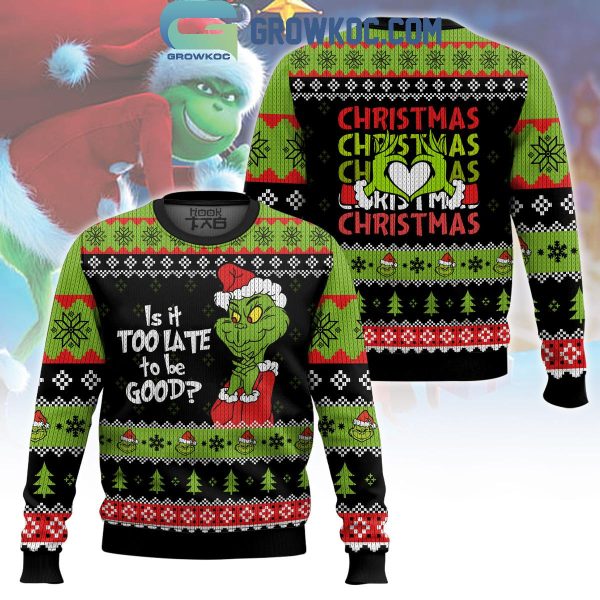 Grinch Stealing The Christmas Ugly Sweater