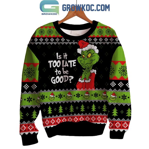 Grinch Stealing The Christmas Ugly Sweater