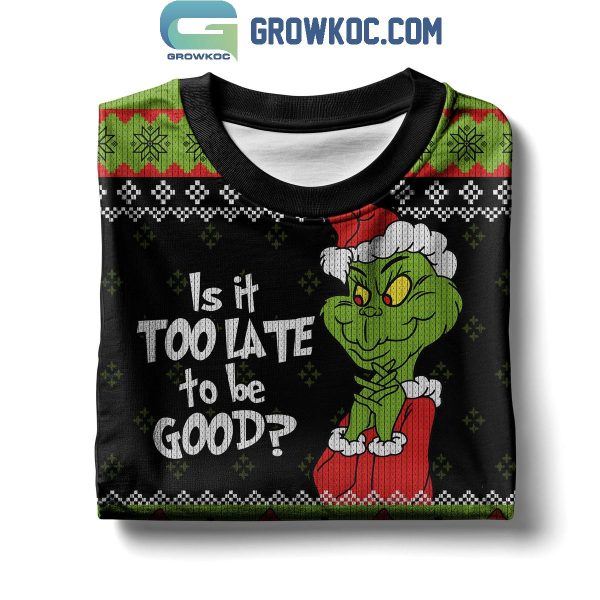 Grinch Stealing The Christmas Ugly Sweater