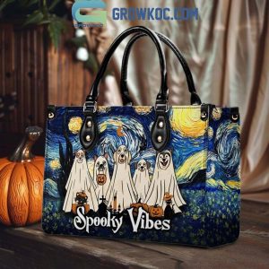 Halloween Dog Lovers Spooky Vibes Handbag