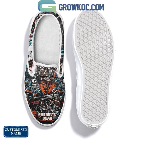 Halloween Friday The 13th Jason Takes Manhattan Personalized Slip On Shoes