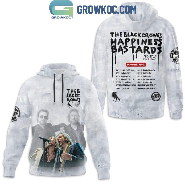 Happiness Bastards Of The Black Crowes Tour 2024 Hoodie T-Shirt