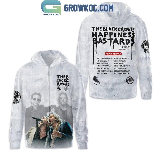 Happiness Bastards Of The Black Crowes Tour 2024 Hoodie T-Shirt