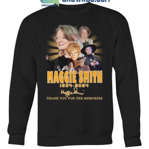 Harry Potter Maggies Smith Thank You For The Memories T-Shirt