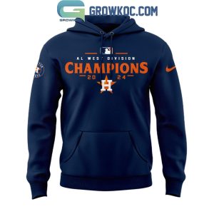 Houston Astros 2024 American League West Champion Hoodie T-Shirt