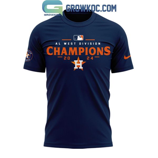 Houston Astros 2024 American League West Champion Hoodie T-Shirt