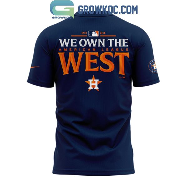 Houston Astros 2024 American League West Champion Hoodie T-Shirt