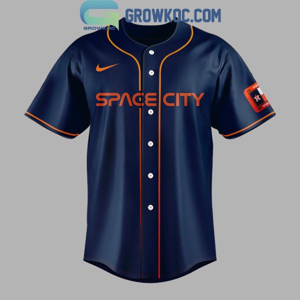 Houston Astros 2024 MLB Space City Collaboration Personalized Baseball Jersey