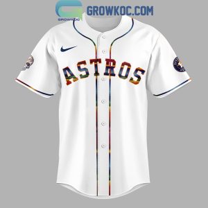 Houston Astros Baseball 2024 Hispanic Heritage Month Personalized Baseball Jersey