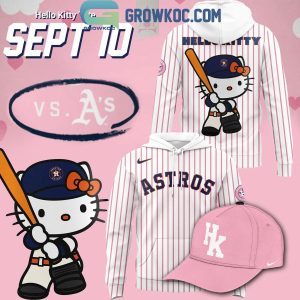 Houston Astros Hello Kitty Night September 10th Hoodie T-Shirt